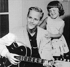 Robin Luke, with sister 'Susie Darlin'